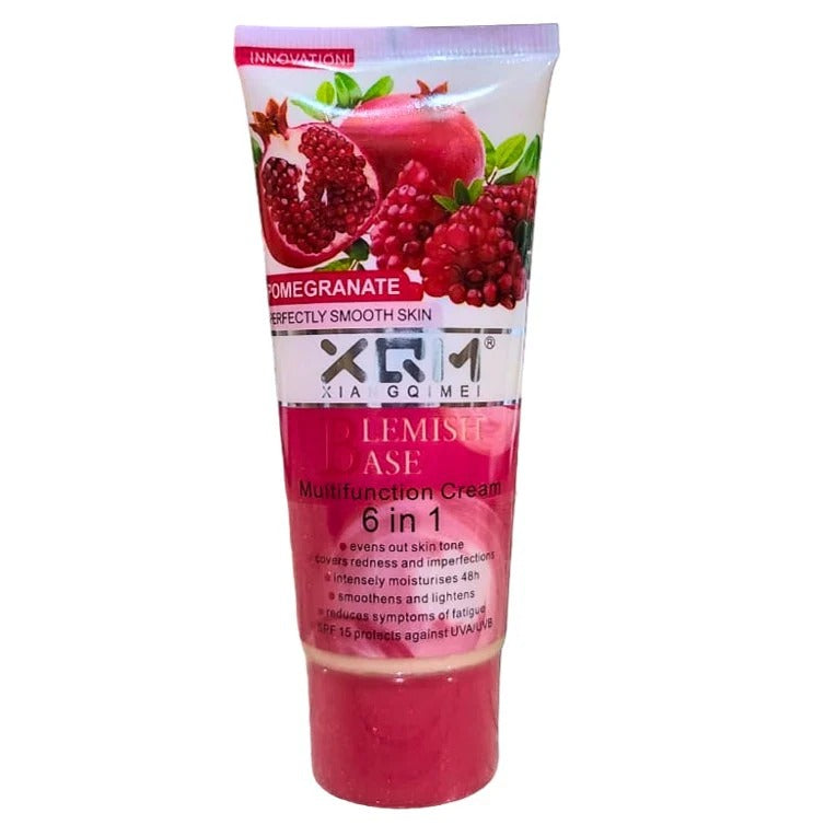 XQM BB Cream Blemish Base Multifunction 6 in 1 Pomegranate