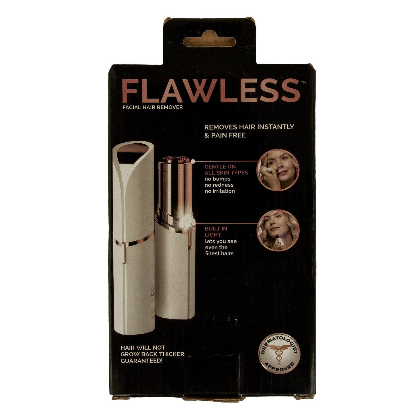 Finishing Touch Flawless Facial Hair Remover.
