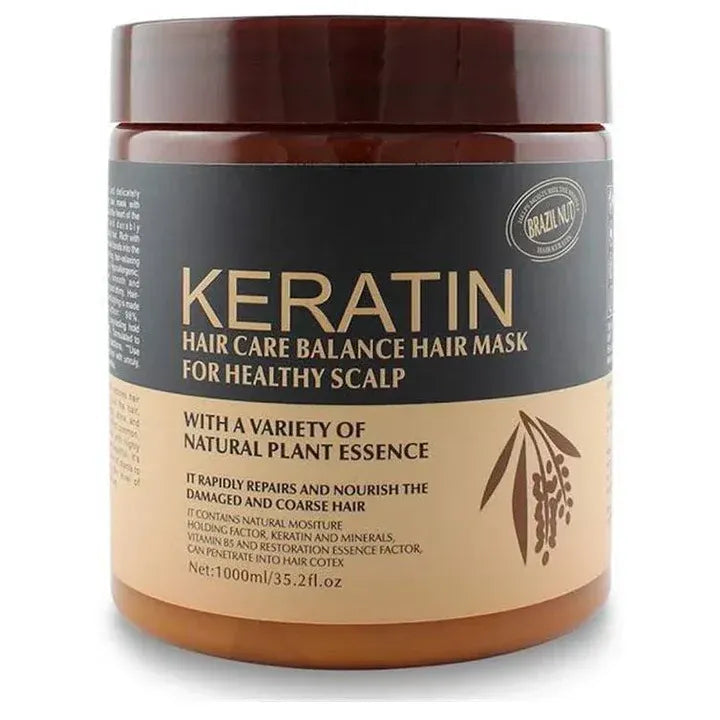 Keratain original brown hair mask 500ml