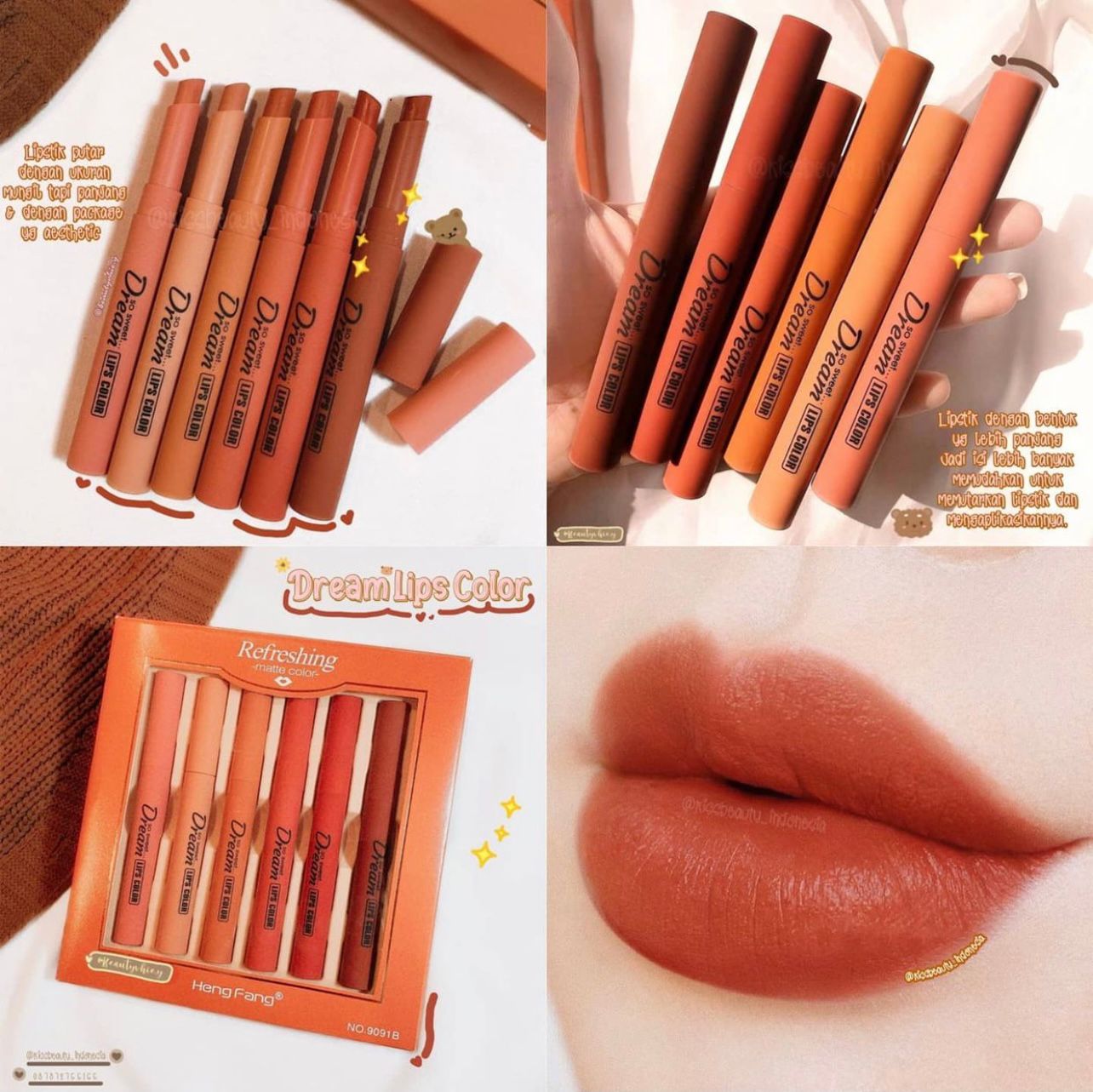 HENG FENG DREAM MATTE LIPSTICK
