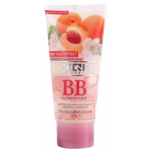 XQM BB Cream Blemish Base Multifunction 6 in 1  Apricot