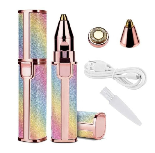 2-in-1 Rechargeable Electric Hair Remover & Eyebrow Trimmer (PAINLESS)