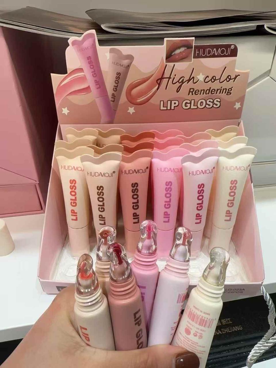 Hudamoji Lip Gloss 6 Pcs Set