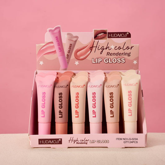 Hudamoji Lip Gloss 6 Pcs Set