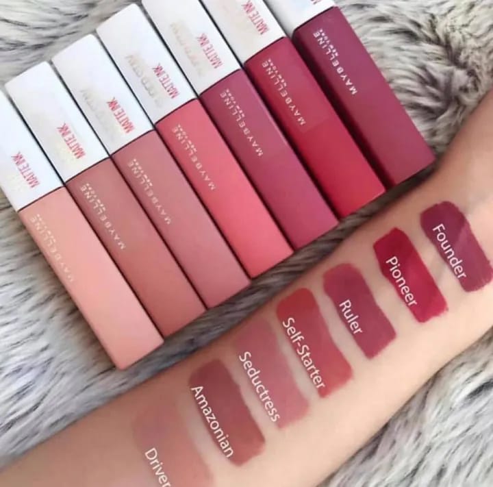 Maybelline Lipgloss 10 Pcs Set