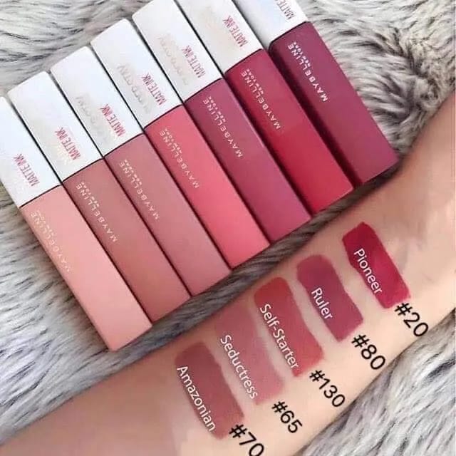 Maybelline Lipgloss 10 Pcs Set