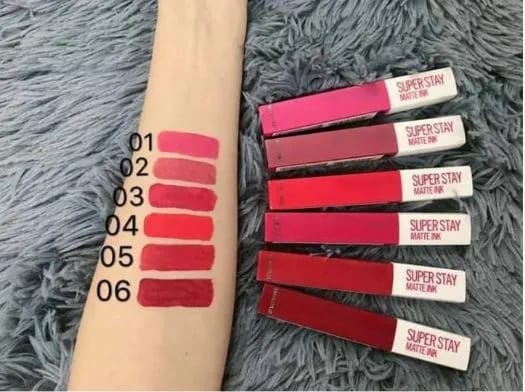 Maybelline Lipgloss 10 Pcs Set