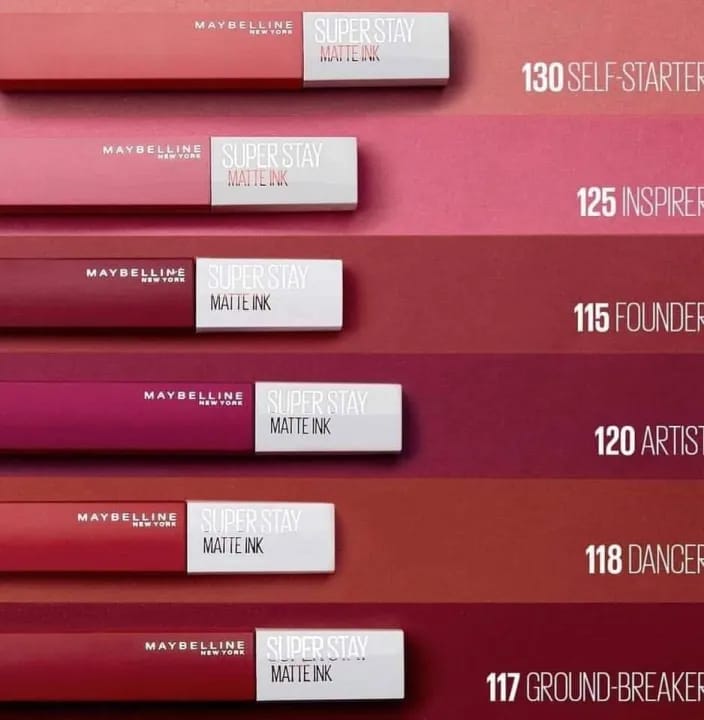 Maybelline Lipgloss 10 Pcs Set