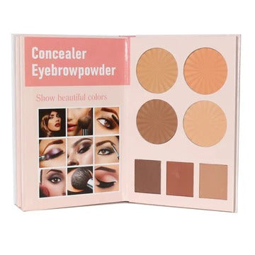 Eyeshadow 4 in 1 palatte book