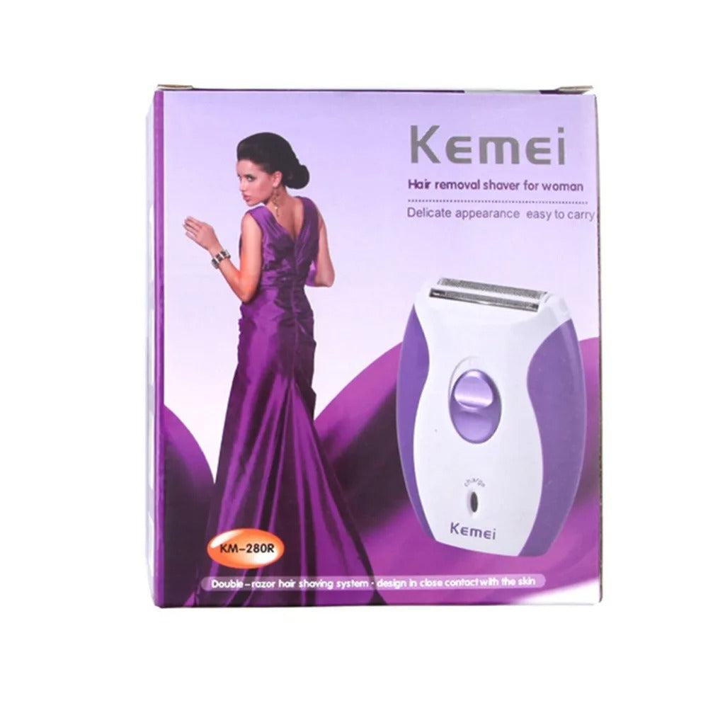 Kemei KM-280R Hair Removal Shaver for Women.