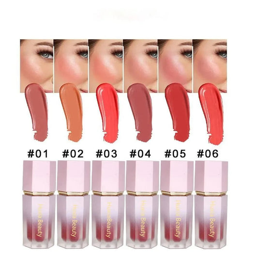 Huxia Beauty Natural Long Lasting Matte Cheek Liquid Blusher Makeup 599RS per piece
