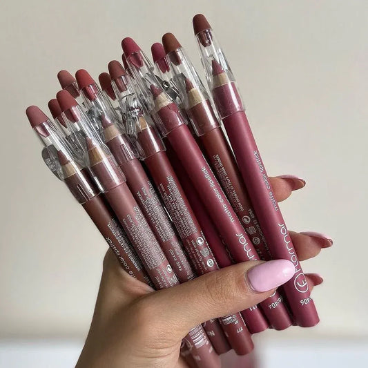 Flormar - Nude Jumbo Matte Lip Liner Set of 12