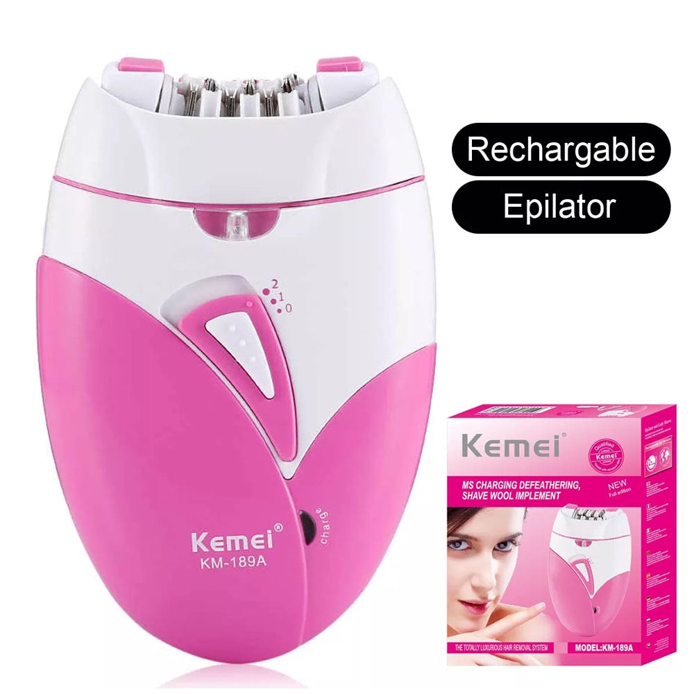 Kemei KM-189A Rechargeable Epilator.